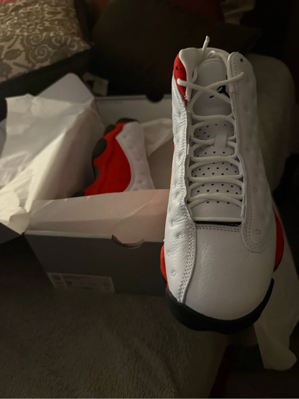 Jordan Air Jordan 13 Retro Red White Black Men’s Sneakers